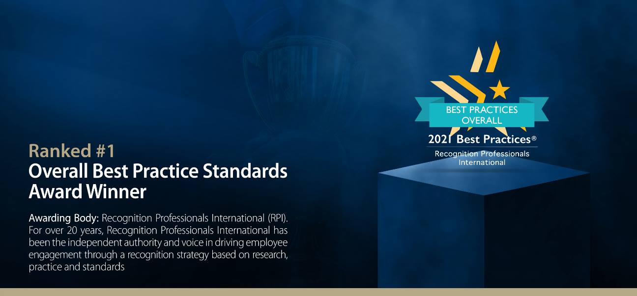 Overall Best Practice® Standards Award Winner (2021)