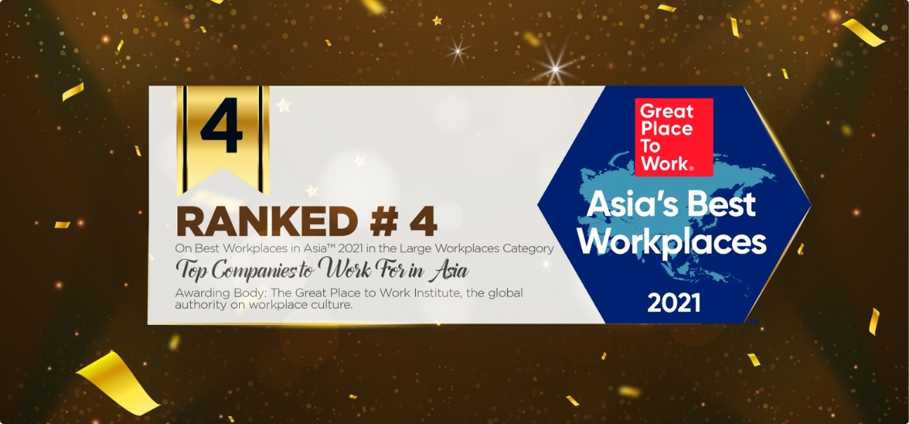 Ranked #4: Top Companies to Work for in Asia (2021)