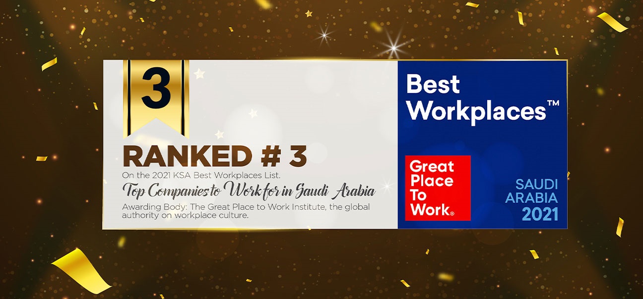 Ranked # 3: Top Companies to Work for in Saudi Arabia