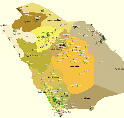  مشروع نظم المعلومات الجغرافية الوطني لوزارة الشؤون البلدية والقروية - تطوير مركز مؤسسي شامل لنظم المعلومات الجغرافية